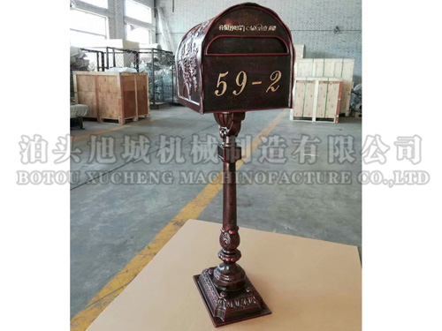 立柱式鑄鋁信報(bào)箱